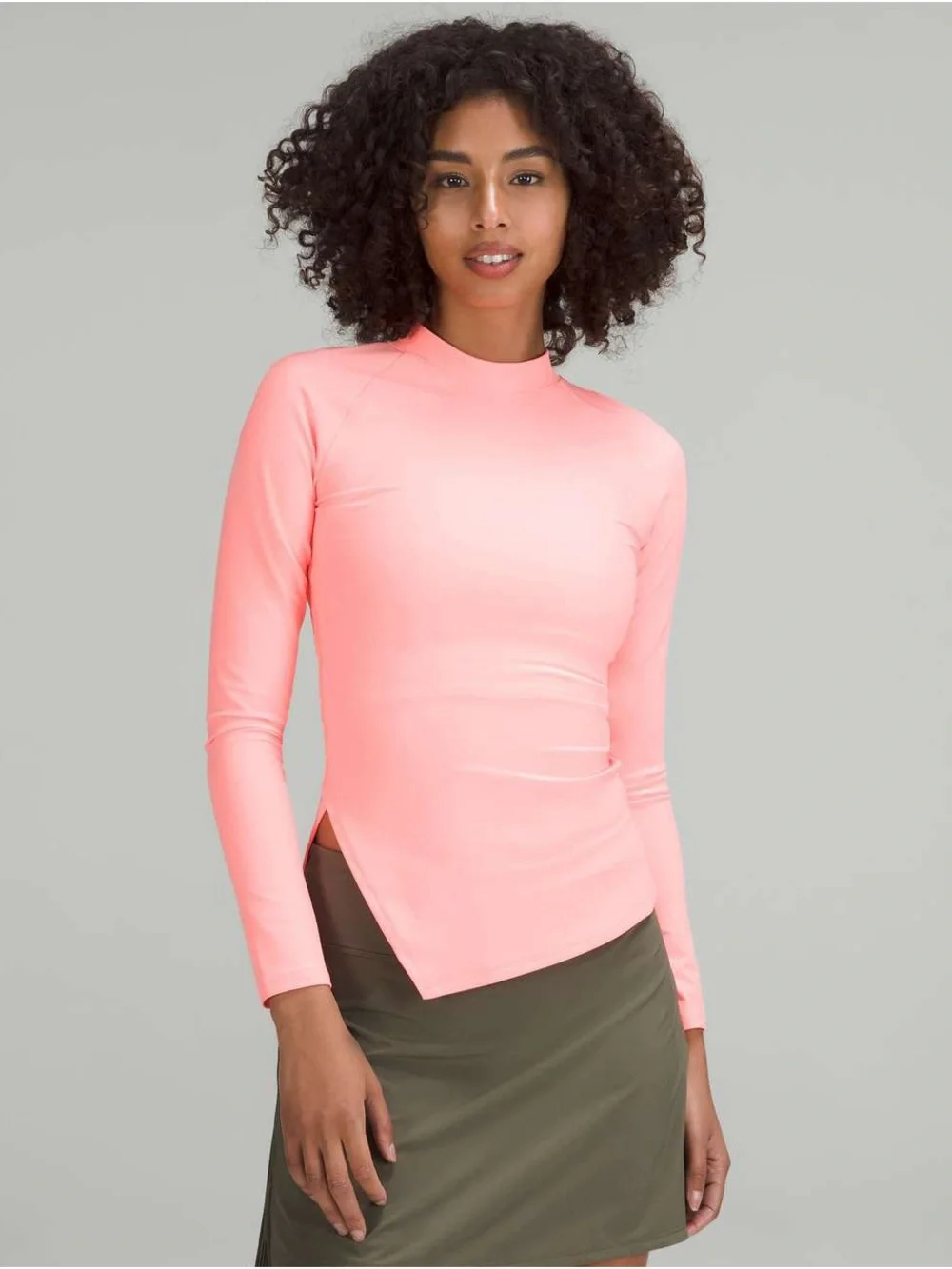 Lululemon Nulux Asymmetrical Tennis Long Sleeve Shirt